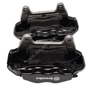 Front Seat Leon Cupra Performance Pack Audi TTRS 8J Brembo 4pot Brake Calipers 5F0615105 5F0615106 Black New