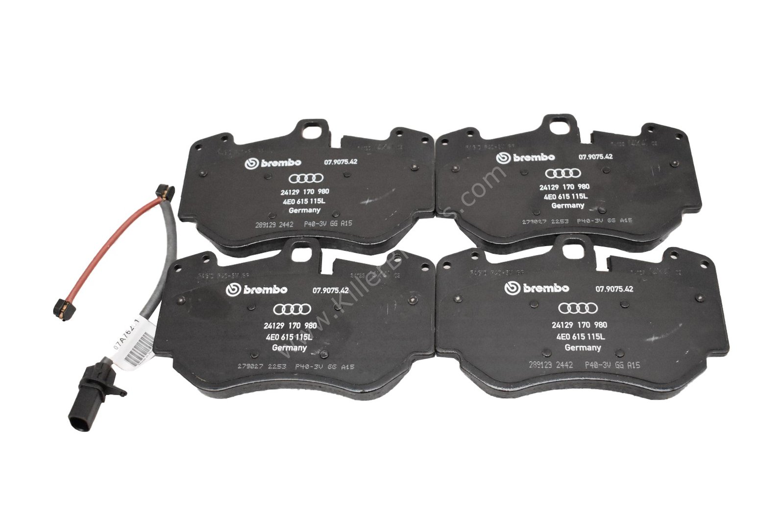 Front Audi Rs4 Rs5 R8 Rsq3 F3 Ceramic Brake Pads 4E0698151g