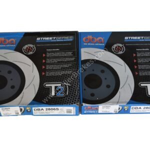 Front DBA2806S Brake Discs 312x25mm Street Series T2 Slotted New
