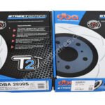Rear DBA2809S Brake Discs 310x22mm Street Series T2 Slotted New