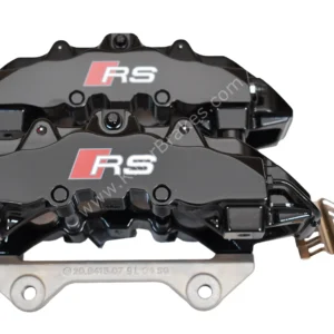 Front Audi Rs4 RS5 B8 R8 Brake Calipers 8T0615107D 8T0615108D Brembo 8Pot 20.7675.02 Black New