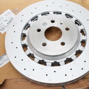 Front Audi TTRS 8S FL Brake Discs 8S0615301L 370x34mm Round NEW