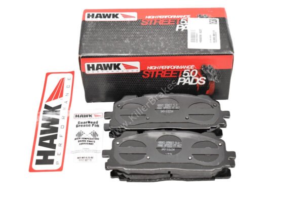 Front HB865B.620 Hawk Performance HPS 5.0 Brake Pads