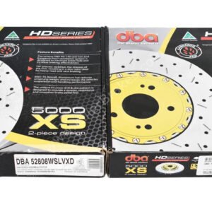 Front DBA52808WSLVXD Brake Discs 345x30mm 2-piece 5000 series Drilled New