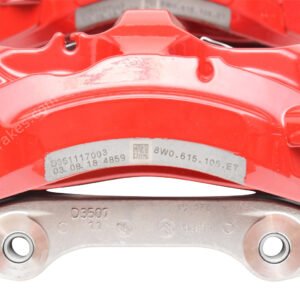 Audi RS4 8W RS5 F5 B9 Brake Calipers Saddles 8W0615105AK 8W0615106AK Red New