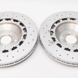 Audi Rs3 8v FL Sportback 8V0615301S Pair Round Brake Discs 370x34mm NEW