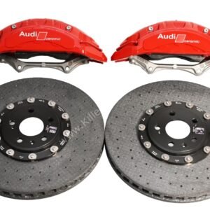 Audi Rs4 RS5 B9 Front Carbon Ceramic Brake Kit 400x38mm NEW Color Red