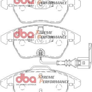 Golf 5 6 Scirocco Front DBA Brake Pads DB1849XP Xtreme Performance ECE R90 certified