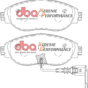 Front Audi S3 8v Mk7 R DBA Brake Pads DB8849XP Xtreme Performance