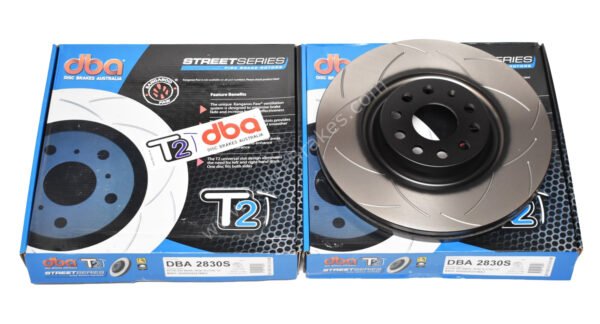 Front DBA2830S Brake Discs 340x30mm T2 Slotted New