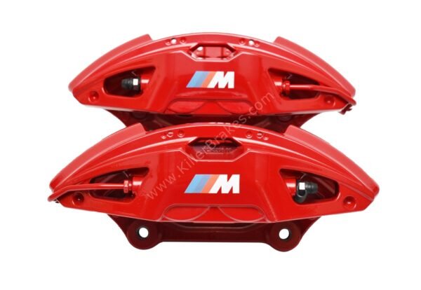 Front M Performance Red Calipers 4pot 348x36mm Brembo 34116891283 34116891284