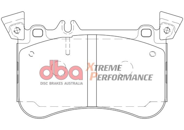 Front Mercedes A45 AMG DBA Brake Pads DB9031XP Xtreme Performance A0084203220 2