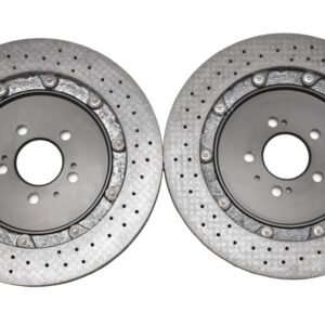 Audi RS7 4G Rear Brake Discs Ceramic 4G8615601C 4G8615601D 4G8615602C 4G8615602D New