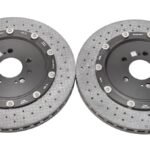 Audi RS7 4G Rear Brake Discs Ceramic 4G8615601C 4G8615601D 4G8615602C 4G8615602D New