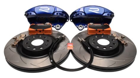 Mqb Brake Kit Porsche Macan Brembo Pot Dba X Mm Slotted Discs New With Color Logo Options