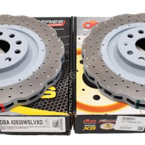 Front DBA42830WSLVXD Wave Brake Discs 340x30mm 4000 series T3 Drilled New