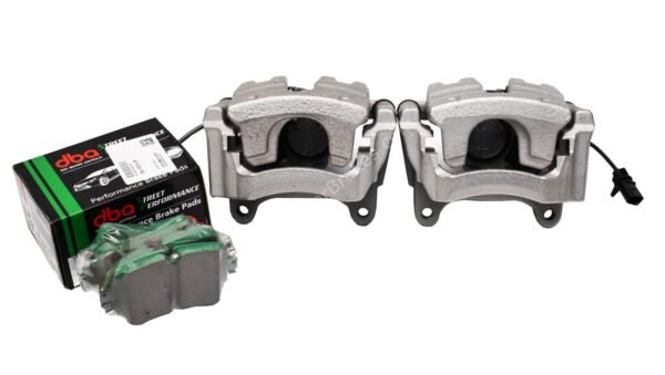 Rear Audi SQ7 4M 350mm Calipers 4M0615403 4M0615404 Grey New