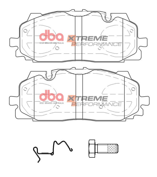 Front DB15030XP DBA Xtreme Performance Brake Pads Audi S4 S5 B9 Rs4 Rs5 B9 A6 C8 A7 4D