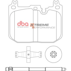 Front Bmw F40 M135Xi DBA Brake Pads DB15131XP Xtreme Performance Brembo 4pot 34106889266