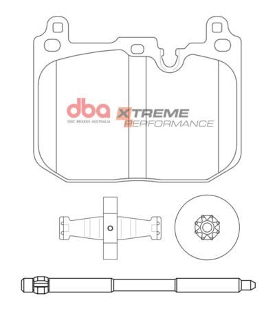 Front Bmw F40 M135Xi DBA Brake Pads DB15131XP Xtreme Performance Brembo ...