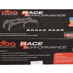 Rear Audi TTRS 8S RS3 8v RSQ3 8U Mk7R S3 8V DBA Brake Pads DB2384RP Race Performance