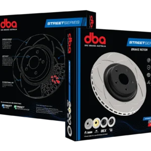 Rear DBA2837S Brake Discs 300x12mm Street Series T2 Slotted 3Q0615601A New