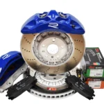 Front Audi Rsq3 F3 Rs3 8Y Brake Kit Akebono 6pot Vw 8R Blue 374x36mm New