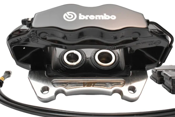 Front Cupra Performance Pack Brembo 4pot Brake Calipers 340mm 345mm Adapters VBT 5F0615105 5F0615106 Black New