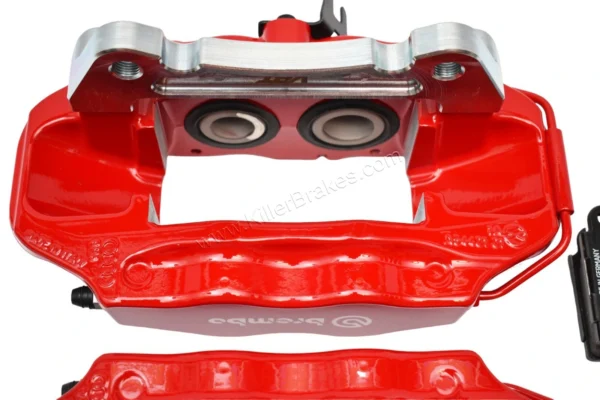 Front Cupra Performance Pack Brembo 4pot Brake Calipers 340mm 345mm Adapters VBT 5F0615105 5F0615106 Red New