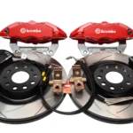 Front Cupra Performance Pack Brembo 4pot Brake Kit 345x30mm DBA Adapters VBT 5F0615105 5F0615106 Red New