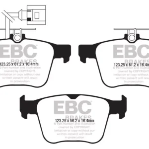 Rear DP42295R EBC Yellowstuff Brake Pads Audi Rs3 8y Rsq3 F3 Cupra Formentor vz5