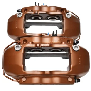 Front Cupra Brembo 4pot Brake Calipers 5F0615105 5F0615106 Copper color New