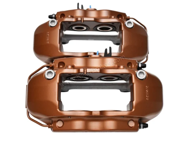 Front Cupra Brembo 4pot Brake Calipers 5F0615105 5F0615106 Copper color New