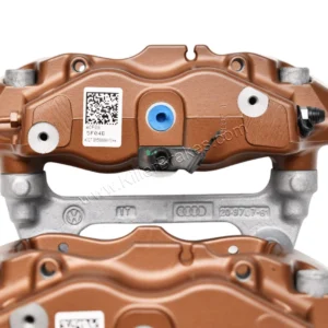 Front Cupra Brembo 4pot Brake Calipers 5F0615105 5F0615106 Copper color New