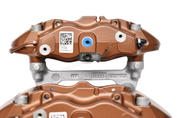 Front Cupra Brembo 4pot Brake Calipers 5F0615105 5F0615106 Copper color New