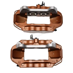 Front Cupra Brembo 4pot Brake Calipers 5F0615105 5F0615106 Copper color New