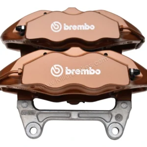 Front Cupra Brembo 4pot Brake Calipers 5F0615105 5F0615106 Copper color New