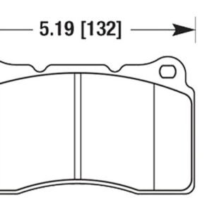 Front Hawk Performance HB453W.585 DTC30 brake pads Audi TTRS 8J RS3 8P Cupra Formentor Cupra 5F